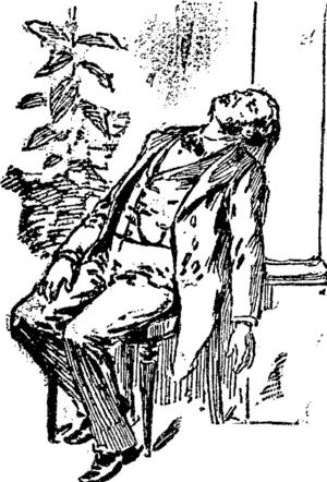 In his duxir, his head resting on the •mufbw pillar, was Le Bcurron." (Ashburton Guardian, 01 May 1899)