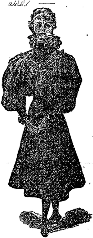 girl's afternoon dress, (Auckland Star, 11 June 1898)