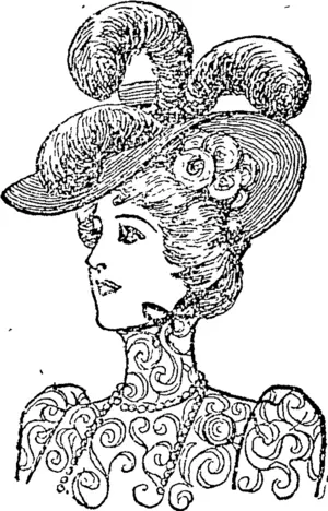 A PICTURE HAT, (Auckland Star, 20 January 1900)