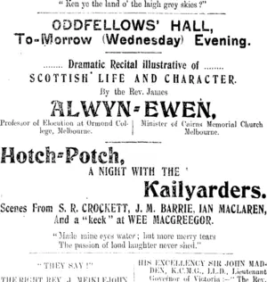 Page 2 Advertisements Column 5 (Clutha Leader 16-2-1904)