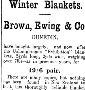 Page 3 Advertisements Column 2 (Clutha Leader 12-9-1905)