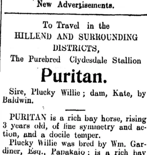 Page 3 Advertisements Column 4 (Clutha Leader 19-10-1906)