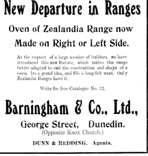 Page 1 Advertisements Column 2 (Clutha Leader 29-10-1912)