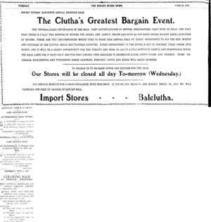 Page 4 Advertisements Column 2 (Clutha Leader 24-6-1913)