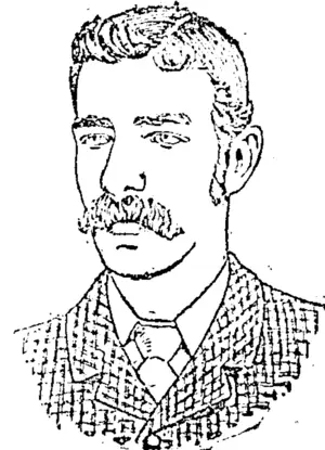 Mr Thomas. Sketched from life. (Daily Telegraph, 29 August 1899)