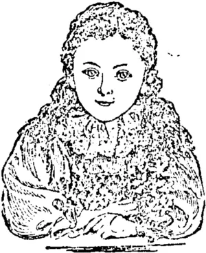 Miss Geetie Qqinn, (From a photo.) (Daily Telegraph, 01 October 1901)
