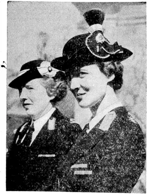DUCHESS INSPECTS NEW TRAINING COURSE FOR WOMEN VOLUNTEERS: (Ellesmere Guardian, 31 January 1941)