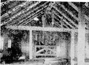 Interior of the Chapel of St. Francis, Te Waipounamu Maori Girls' School, Ferry Road, Christchurch. (Ellesmere Guardian, 23 November 1945)