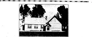 THE SELWYN SCHOOL TO-DAY. The left portion formed the original school. (Ellesmere Guardian, 09 October 1931)
