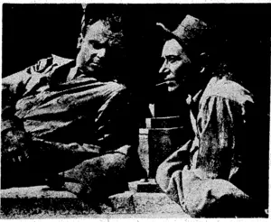 Jimmy Cagney arid George: Raft are pitted against one another in th« dramatic "Each Dawn I Die," which comes to the St. James Theatre* (Evening Post, 24 April 1940)