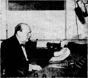 Mr, Winston Churchill. (Evening Post, 11 May 1940)
