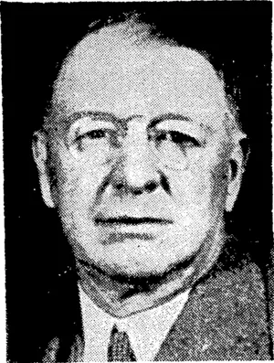 Colonel Frank Knox, whose nomination as United States Secretary of the Navy has been approved by the Senate Naval Committee. (Evening Post, 05 July 1940)