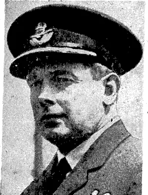 Evening Post" Photo. Group Captain L.M. Isitt. (C.8.E.) (Evening Post, 11 July 1940)