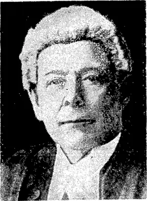 S. P. Andrew and Sons Photo. Sir Walter . Stringer, who has resigned the post of chairman of the War Pensions Appeal Board, which he has held since March 28, (Evening Post, 27 July 1940)