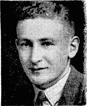 Tesla Studios. Photo. Pilot Officer R. M. Goldstone, of Wanganui, who is missing after an aeroplane crashed into the sea off Narrow Neck, Auckland, on Saturday morning. The other occupant of the machine was saved. 9 (Evening Post, 03 September 1940)