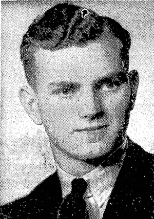 S. P. Andrew and Sons Photo. Sergeant Lindsay Douglas Anderson, of Wellington, who is reported to be missing during R.A.F. air operations. His mother is Mrs. S. M. McLean, of Hataitai. (Evening Post, 28 September 1940)