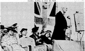 The Marquess tof Willingdon conveying greetings from the Prime Minister and Government of the United Kingdom. – (Evening Post, 23 January 1940)