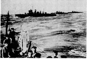 Minesweepers of a new type clear the seas for British merchant ships (Evening Post, 27 January 1940)