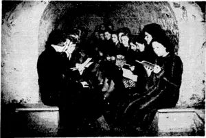 Sport and, General" Photo. An underground tunnel built for Judge Jeffreys as a secret way of escape from his enemies has been turned into an air-raid shelter for a London girls9 college. It leads from the cellars of St. George's College, Red Lion Square, in which Judge Jeffreys lived 260 years ago. Jeffreys used this tunnel to: escape from London when William of Orange came to the throne, but was later caught. (Evening Post, 11 March 1940)