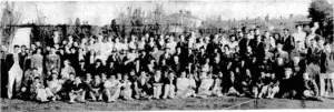 Players and their friends who assembled on a, recent Saturday for the opening of the 1940-41 season of the Technical Tennis Club, (Evening Post, 05 October 1940)