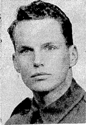 Signalman B. V. Ashe. (Evening Post, 06 June 1944)