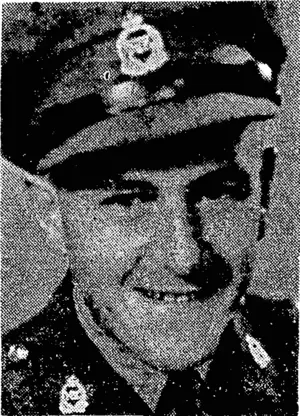 Lieutenant John Coombe. (Evening Post, 24 August 1944)