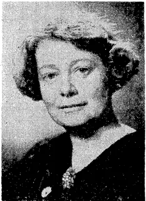 S. P. Andrew & Suns Photo Miss R. I. Gardner, M.A. (Evening Post, 26 September 1944)