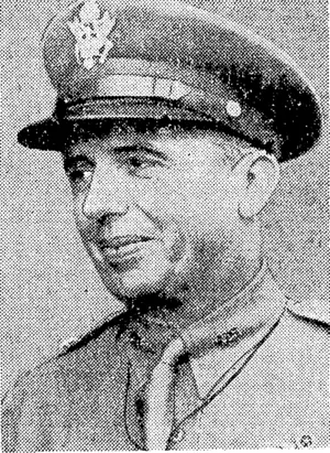Major-General Willis Hale, (Evening Post, 17 January 1944)