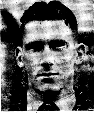 Corporal T. L. Pritchard, Wellington and New Zealand fast bowler, who is expected to . play for Warwickshire in county cricket in England next summer. (Evening Post, 27 October 1945)