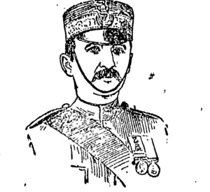 Staff-Sebgt. Chalkley, (Late Bth King's, Liverpool.) (Evening Post, 25 October 1900)