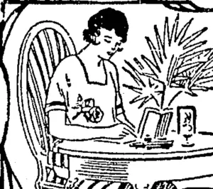 Untitled Illustration (Evening Post, 14 August 1928)