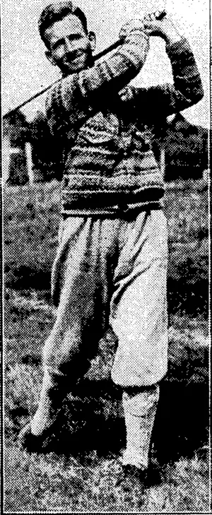 Post" Photo. J. L. BLACK, Winner of the New Year Miramar Golf ' Championship. (Evening Post, 05 January 1928)