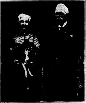 Mr. and Mrs. W. H. Sanders, of Wellington, who celebrated their diamond wedding on Christmas Day. (Evening Post, 29 December 1934)