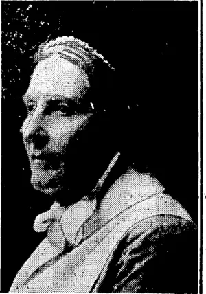 Stcflano Webb Pnoto NURSE MAUDE, 0.8.E.,'0ne of the best-known ivomen. in Christchinch, ivhose death occurred yesteiday. She devoted her whole life to ivork among the sick and poor. (Evening Post, 13 July 1935)