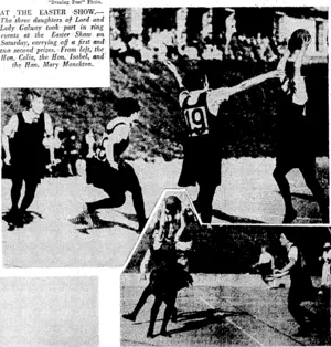 Evening Post" Photo; UNIVERSITY BASKETBALL.Â—Two views taken this morning during the match between Victoria and Canterbury teams on the basketball courts at Wellington < East College. The game ivas one of a series and is a part of the universities' tournament now in progress in Wellington. '■ , V ■ 'Â•' (Evening Post, 13 April 1936)
