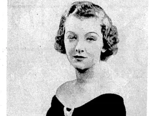 Miss Myrna Loy, pictured above, is with William Powell ana sucn others as Jean Harlow and Spencer Tracy in "Libelled Lady," which is to run a third week at the Majestic Theatre.■■■'/■ (Evening Post, 08 April 1937)