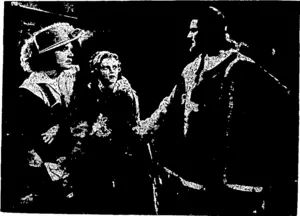 A scene from Dumas' famous story "The Three Musketeers," which (Kunmences a season at the Tiyoli next Tuesday, y " (Evening Post, 08 April 1937)