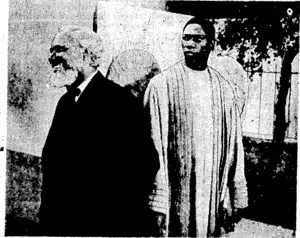 De Lawd" and his Archangel Gabriel; a scene from the famous "Greeii Pastures," the film adaptation of "Marc Connelly's enormously successful play, which is to be the first release at the New Paramount Theatre. (Evening Post, 27 May 1937)
