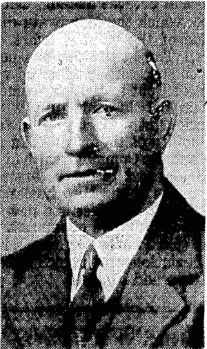 S. P. Andrew Photo Mr. H. M. Christie, M.P., chairman of the New Zealand Wool Publicity Committee, (Evening Post, 14 June 1937)