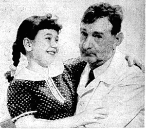 Jane Withers and Slim SummcrviHc arc in "Pepper," which is to be the 'next attraction at the King's Theatre. Irvin S. Cobb, the celebrated >, ' humorist, is also in the cast. / AUTHORS CO-OPERATE. GONE ARE THE DAYS! (Evening Post, 11 February 1937)