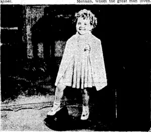 Binkie Stuart, the remarkable new child star, who heads the cast of "Rose of Tralee," which is to continue at the State Theatre for a second week. – Fred Conyngham and Kathleen O'Repan are in leading roles. (Evening Post, 25 November 1937)
