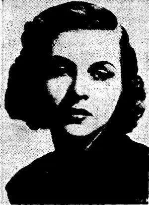 Beautiful Irene Kerrey,, who has the leading role opposite Kent Taylor in the comedy "The Lady Fights Back," which is to be screened in Wellington shortly. "' / (Evening Post, 25 November 1937)