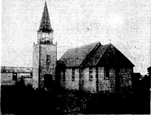 Tesla Stu'(Jlos Photo. ■Th.9-new^Maori-.Memorial Church-at, Putiki, near Wjinganui,lwhich is'to't be-dedicated *and: opened (next Sundays ; . (Evening Post, 02 December 1937)