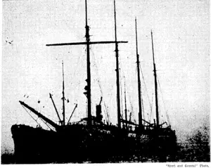 The Wcstivard was hunched in 1920 for the Australian grain trade, but was later converted into an auxiliary sailing yacht at a cost of £55,000. The vessel is to leave Plymouth shortly on a world cruise, which will embrace a visit to the Antarctic, and possibly a call at a New Zealand port. (Evening Post, 02 December 1937)