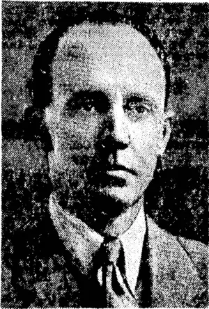 Mr. D.E. Wanklyn, 8.A., LL.B., of Christchurch, who Succeeds Mr. A. T- Donnelly as chairman of the management committee of the New Zealand Cricket Council. (Evening Post, 18 December 1937)