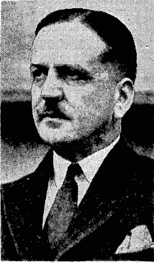 Mr. F. Entwistle, of the British Air .. Ministry, who, after a visit to New ■ Zealand and. Australia, is on his ivay to America to take ■ part in an extensive meteorological' and oceanographical survey, of the North Atlantic. (Evening Post, 13 January 1938)