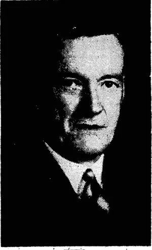 S; P. 'Andrew and Sons Photo. Mr. ■N. D. Binnie, appointed manager for New Zealand of 4he Port Line, Ltd. He was previously assistant manager of the line. (Evening Post, 21 April 1939)