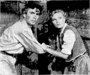 Tyrone fowei and AnnaDella. who, with Loretta Young, are m 'Suez/ which comes to the Tivoli Theatre next Tuesday. (Evening Post, 18 May 1939)