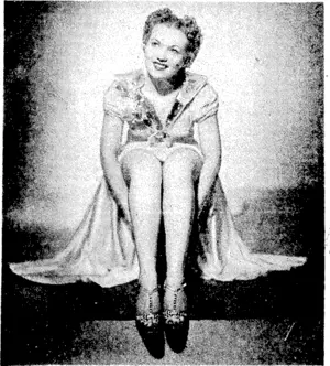 Florence Waters, one of the cute pages in Harry Howard's "Hollywood Hotel" Revue, which is to remain at the New Opera House until the end of next week. (Evening Post, 18 May 1939)