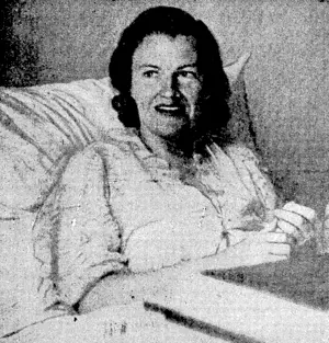 Miss Grade Fields, cheery as ever, is now in a London nursing home. She has been ill for some time, and has been ordered to take things easily for several months. (Evening Post, 01 July 1939)